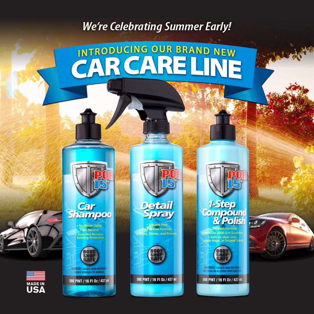 por 15 Car Care Products Formulations | Full Car Detailing Package