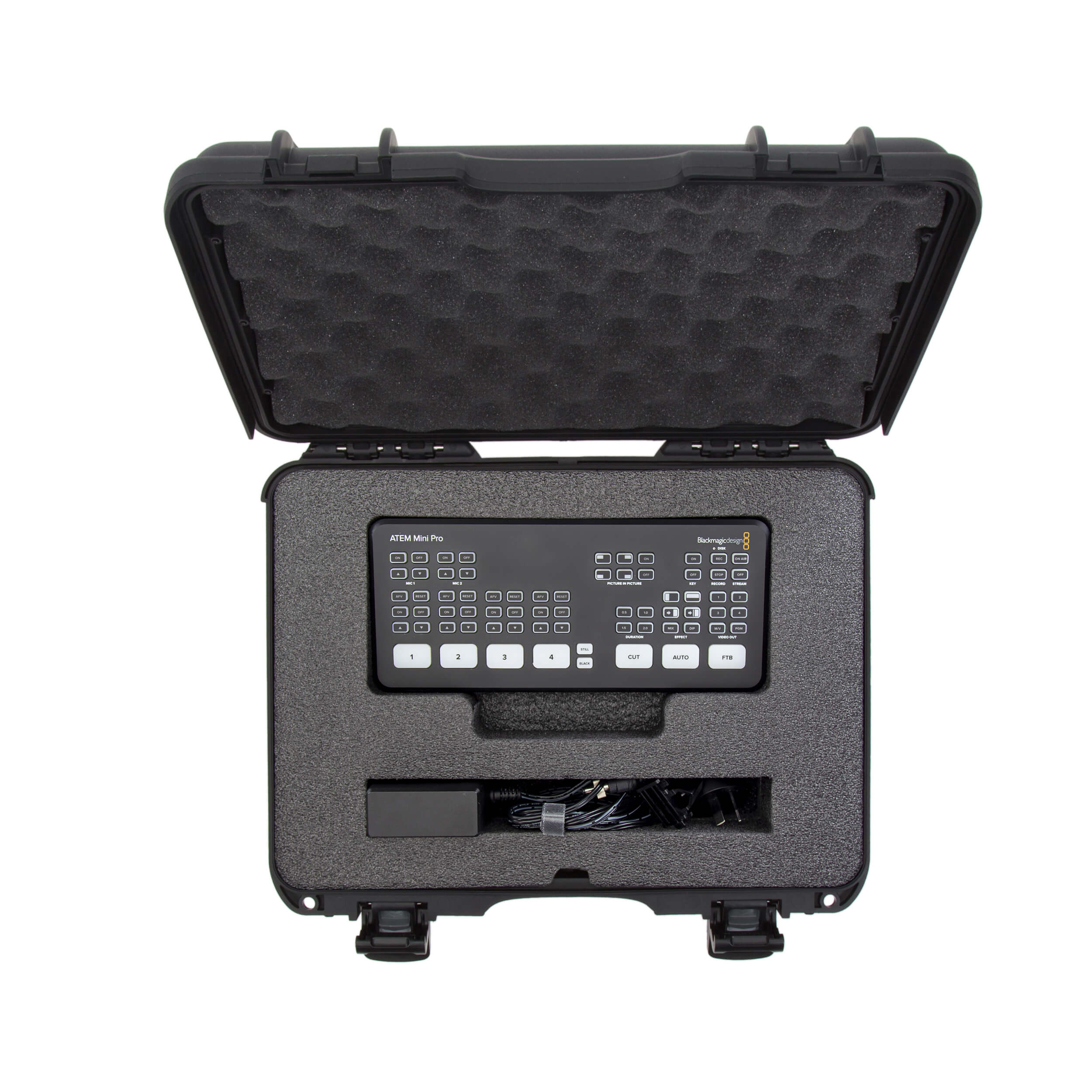 NANUK 910 for Blackmagic® Design ATEM Mini Pro Hard Case – NANUK