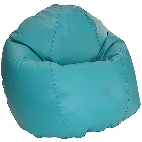 turquoise bean bag chair