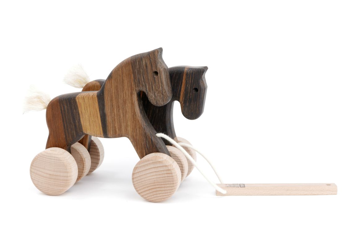 horse toy wood