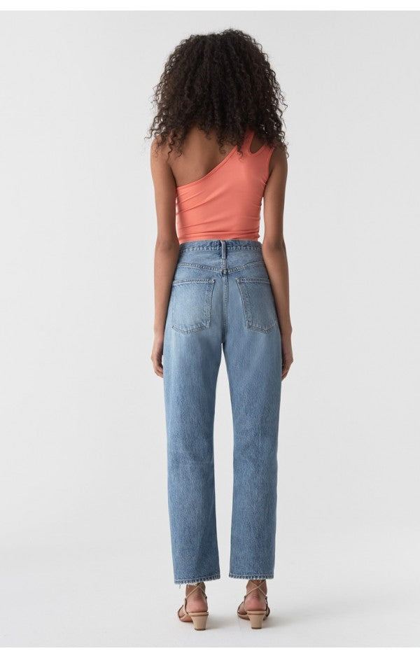 high rise relaxed fit jeans