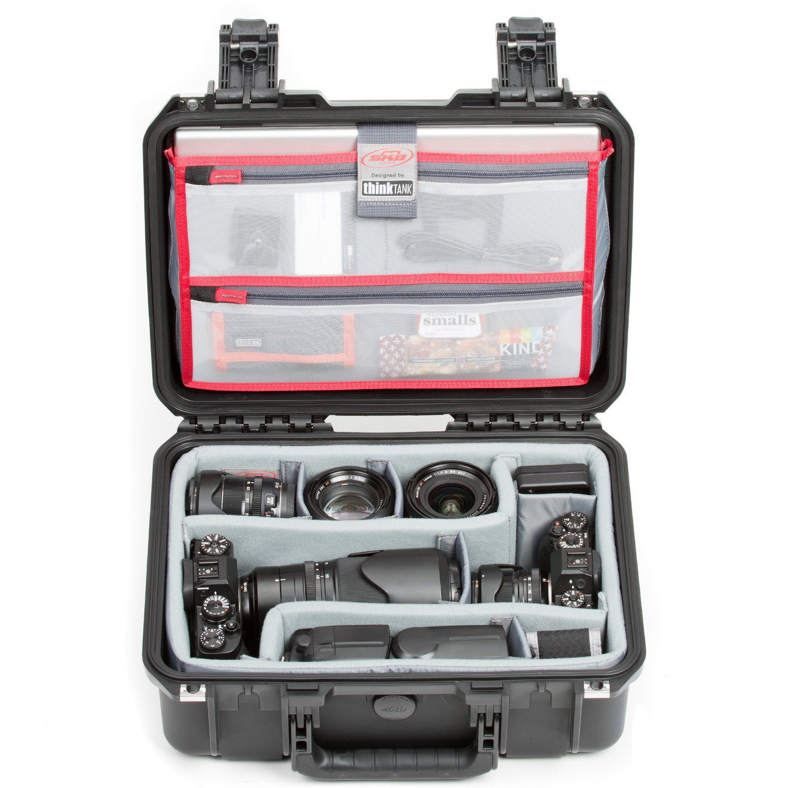 SKB iSeries 1510-6DL Case with Think Tank Photo Dividers & Lid Organizer • Think ...