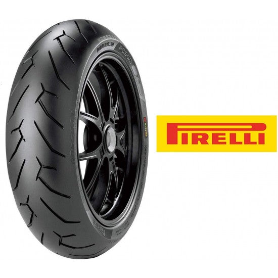Pirelli DIABLO ROSSO 2 II 190/55/ZR17  75W REAR Motorcycle Tyres 