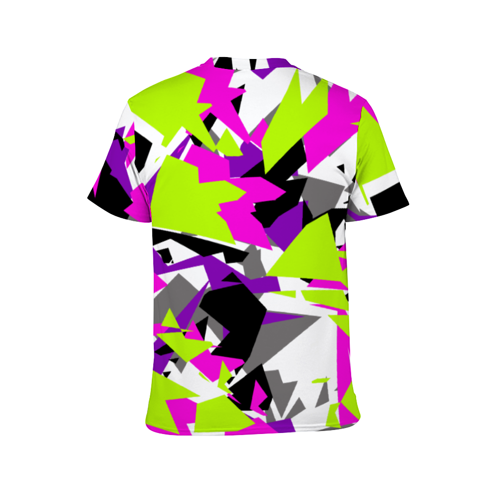 Pink Glitch Camo T-Shirt
