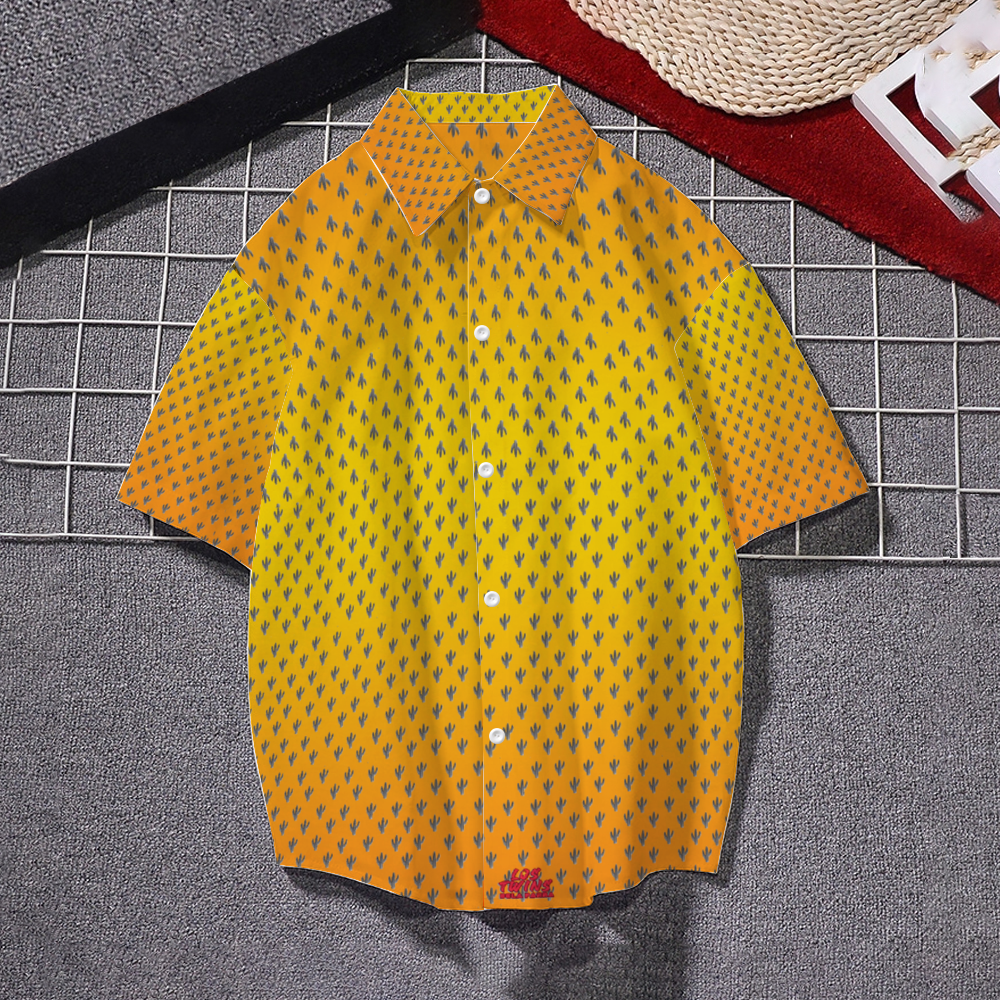 Cactus Sunset Button Down