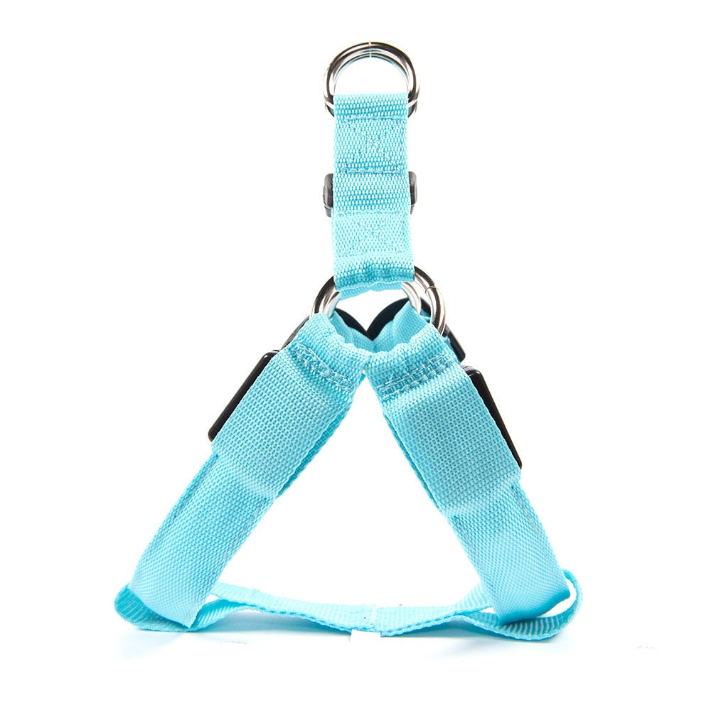 LED Dog Harness Luminous Rope