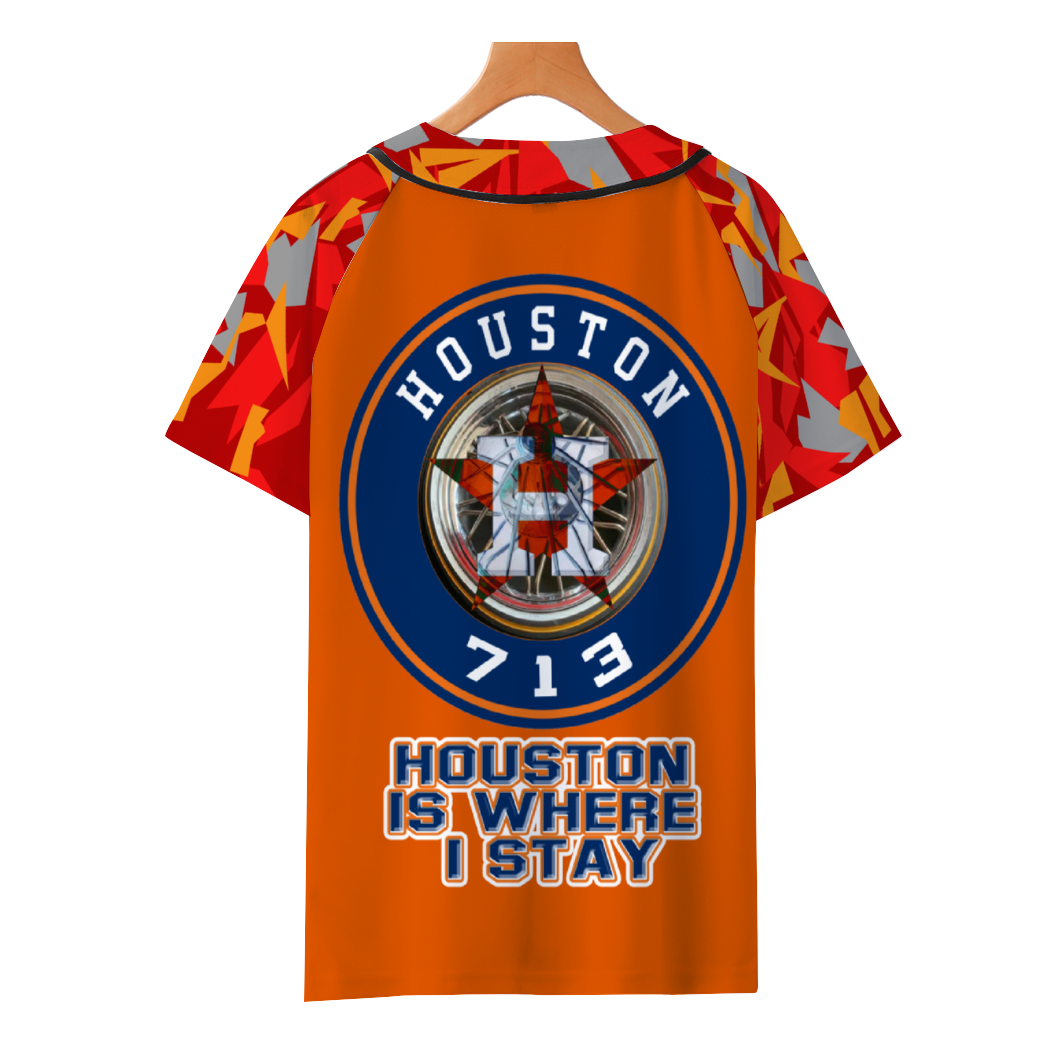 713 Houston Baseball Jersey Sports Jersey