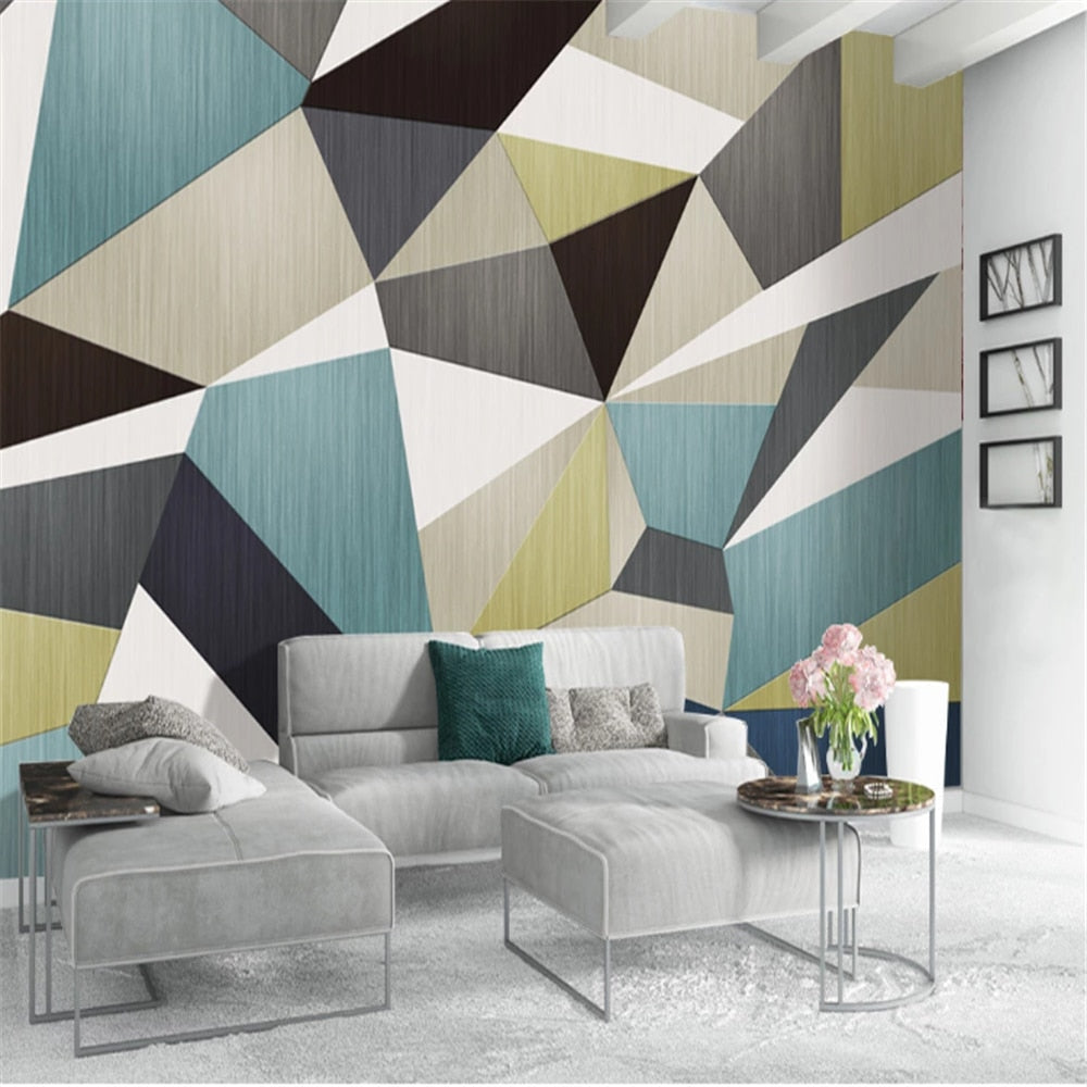 3D minimalist geometric wallpaper – My Original Wallpaper