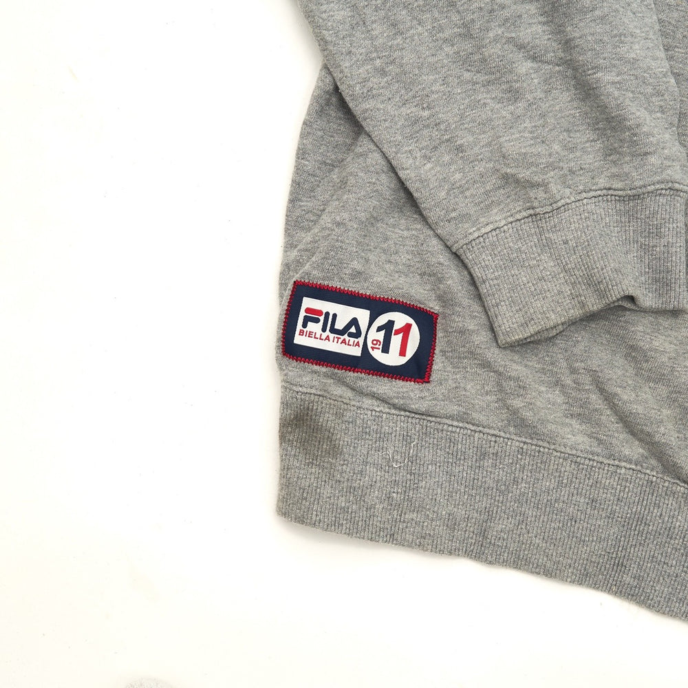 Vintage Fila Sweatshirt Grey Large