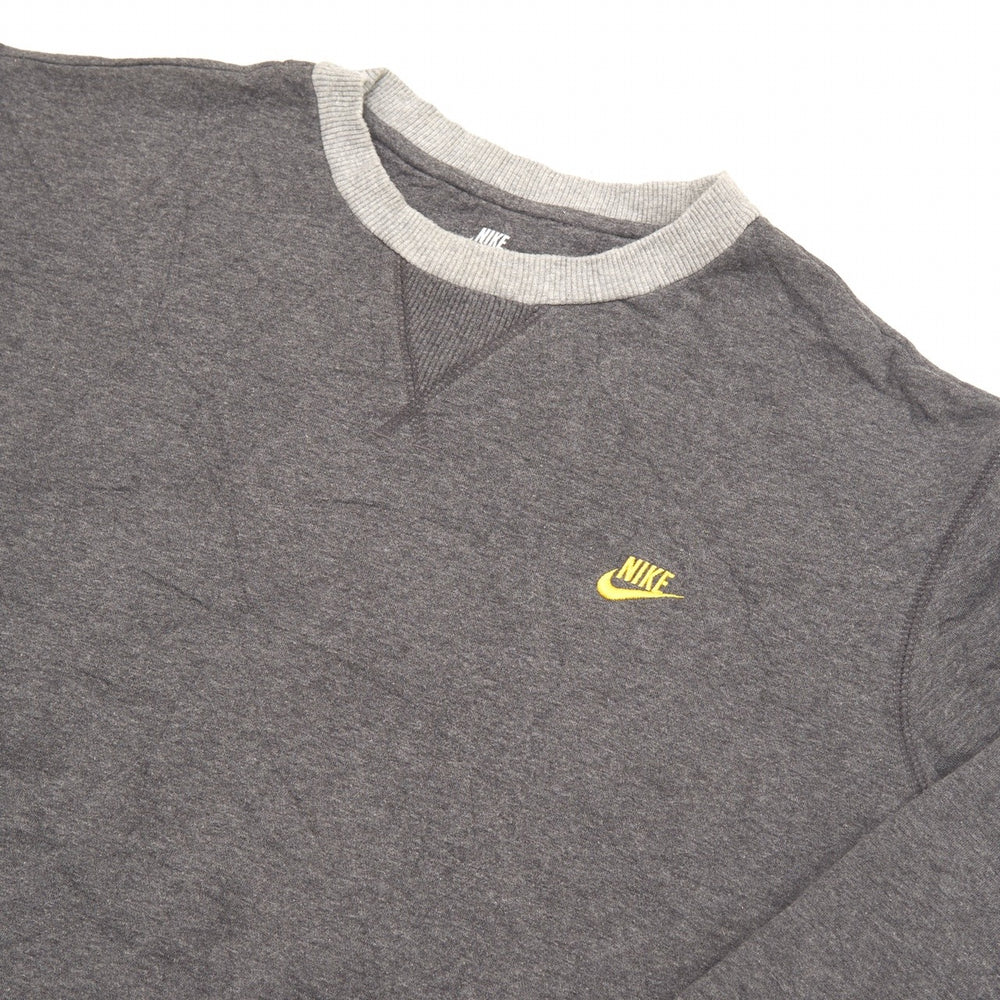 Vintage Nike Sweatshirt Grey XL