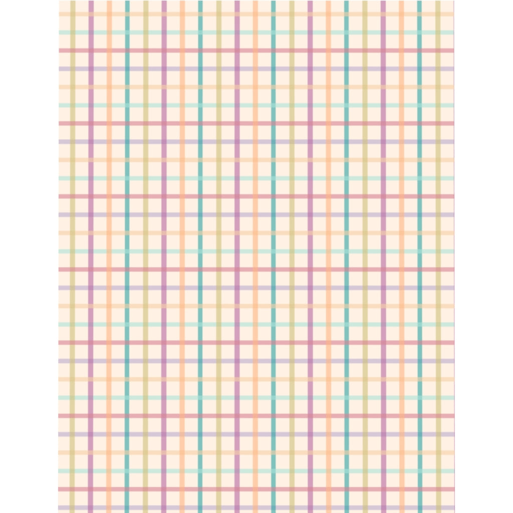 Splendid Spring - Plaid - Microfiber Duvet Cover