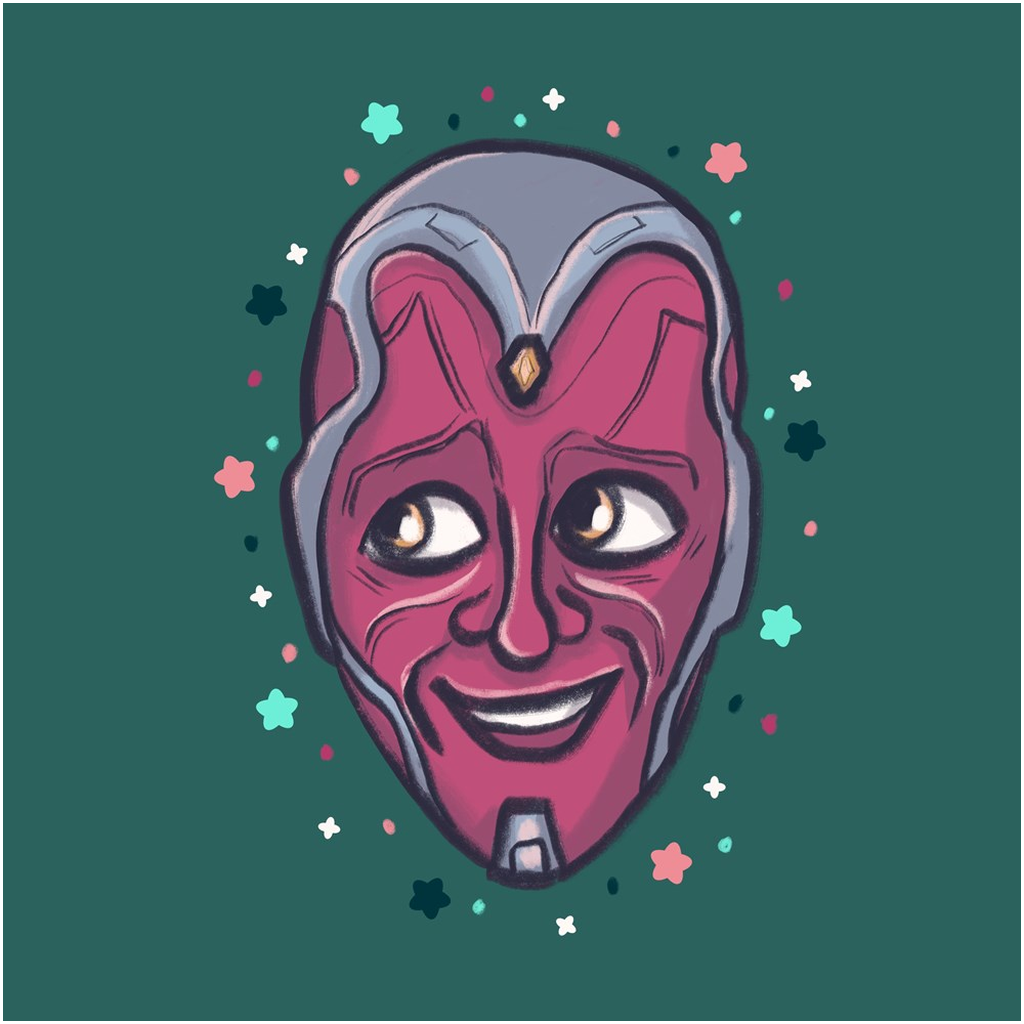 Vision from Wandavision - Marvel - Professional Prints