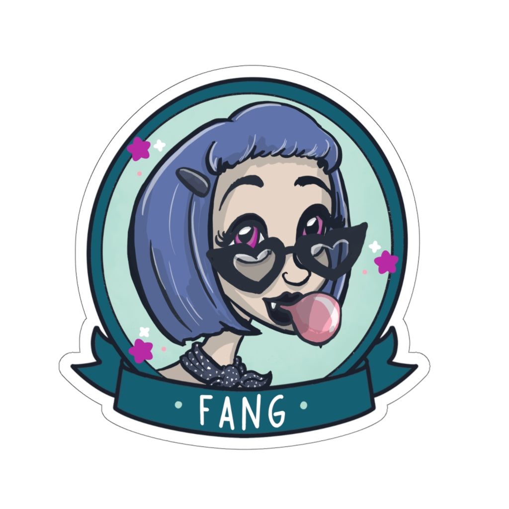 Fang • Ghoul Girl Gang • Kiss-Cut Stickers