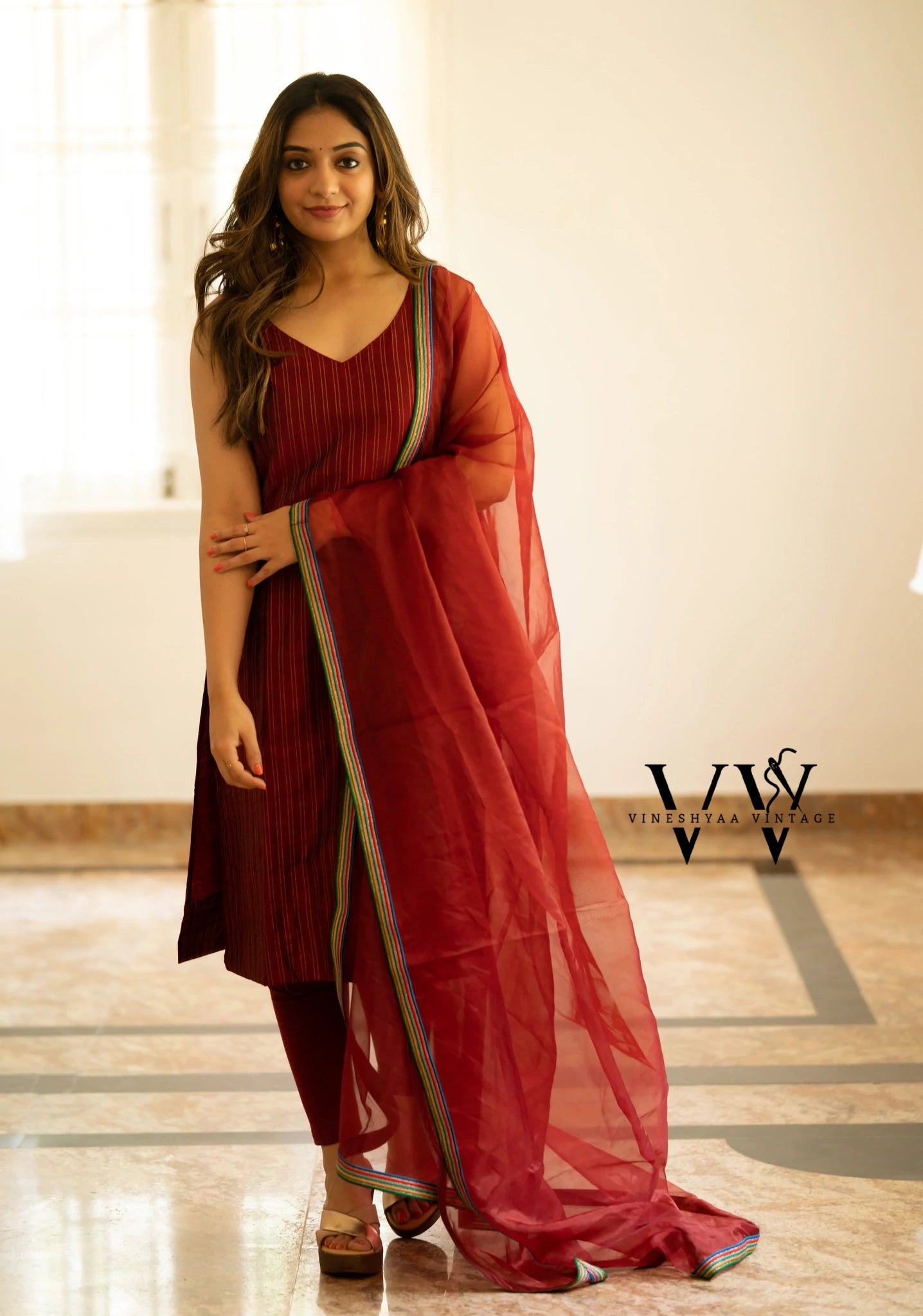 Anamika Maroon - EK