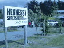 New Zealand Hennessy Hammock Studio Sign