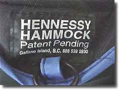 Hennessy Hammock Label