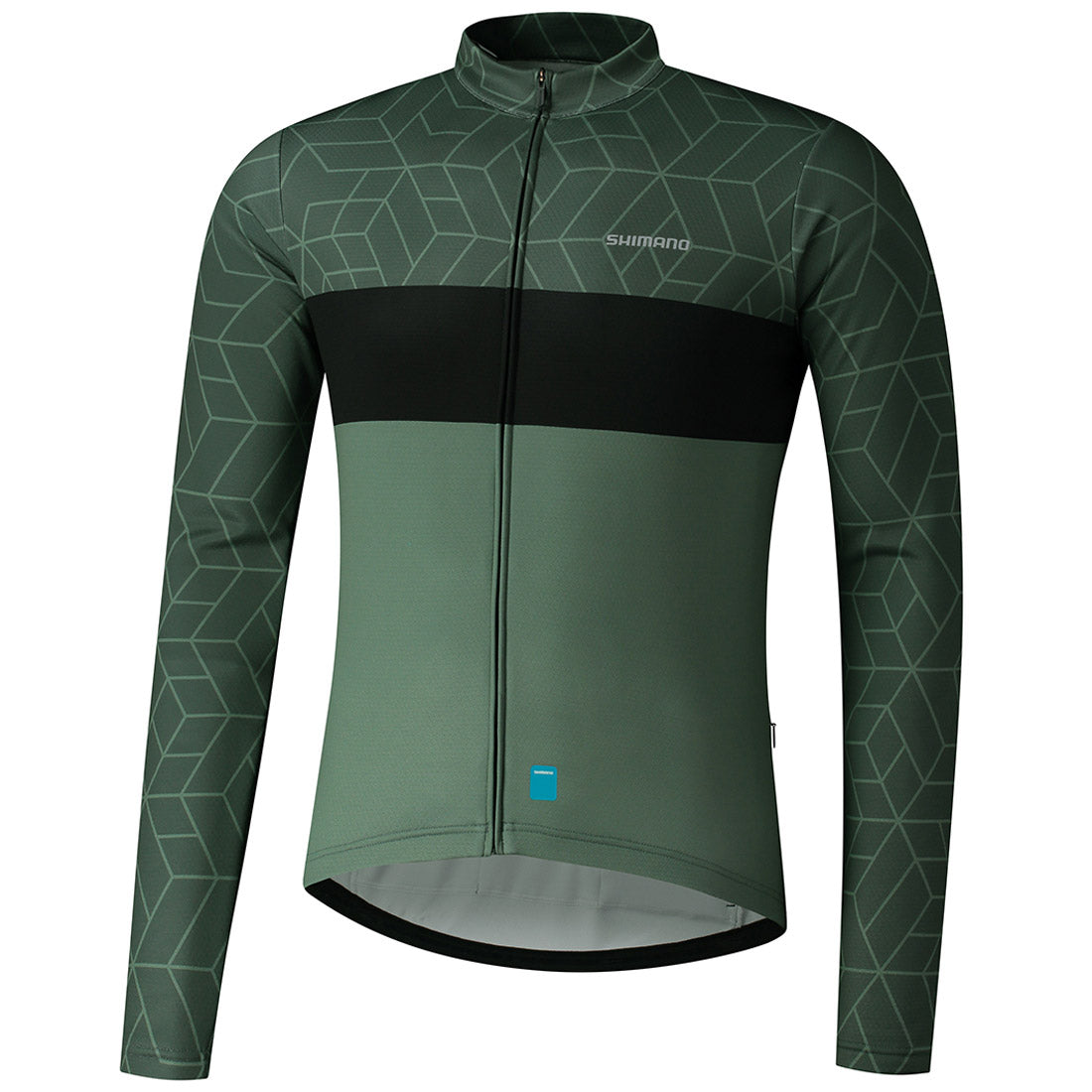 shimano long sleeve cycling jersey