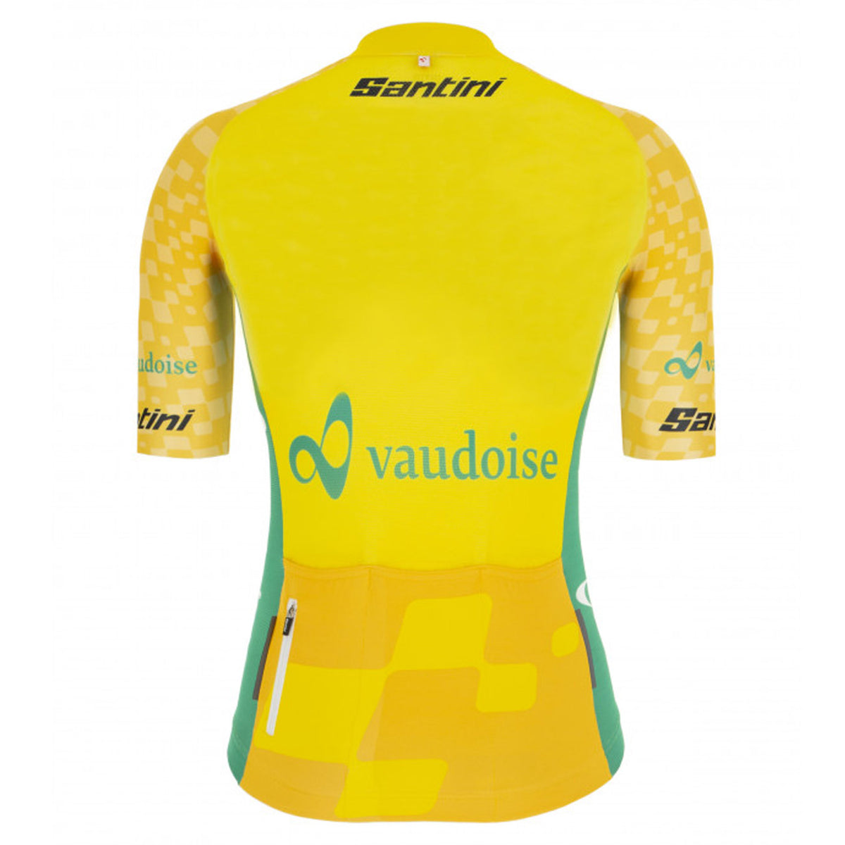 2018 Tour De Suisse Yellow Leaders Cycling Jersey Made in Italy by Santini