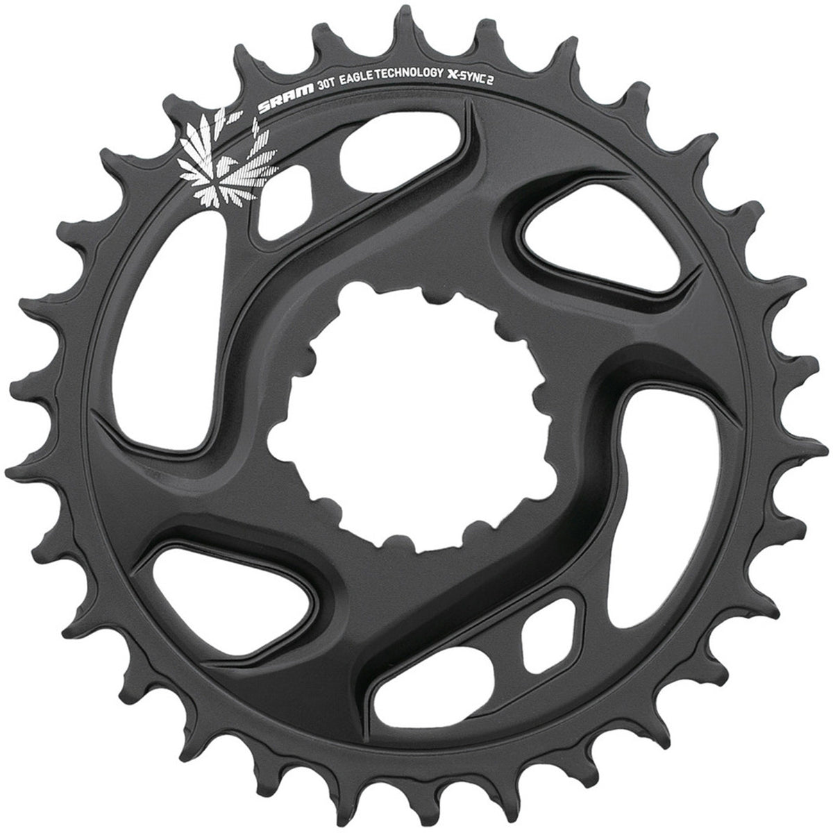 attent Gewoon mengsel SramX-Sync 2 CF Eagle DM 6mm Chainring - 34T | All4cycling
