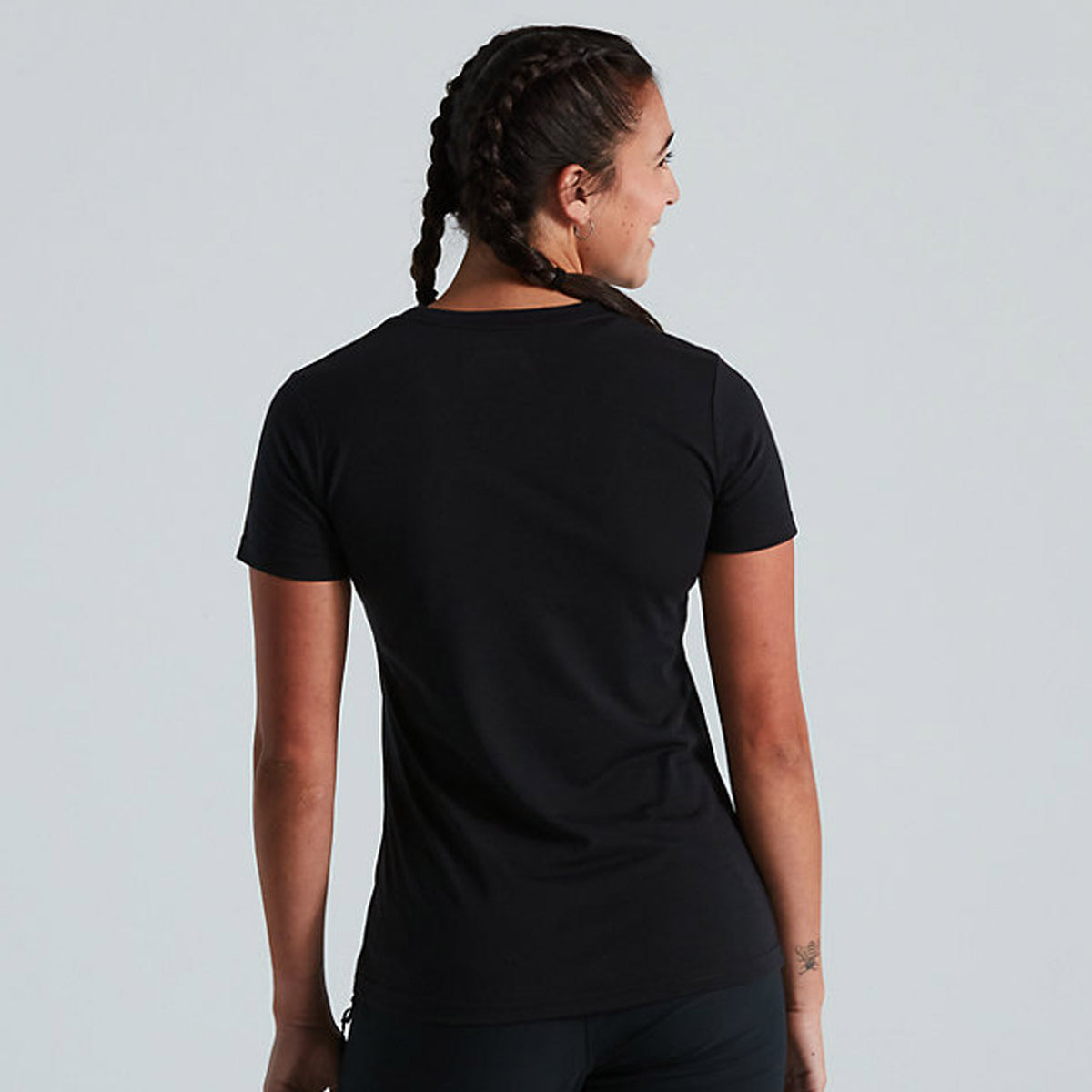 Incierto Radar contar Camiseta mujer Specialized Wordmark - Negro | All4cycling