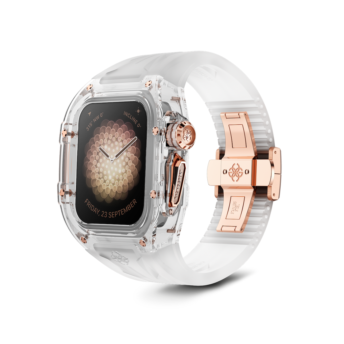 Apple Watch Case - RSTR45 - CRYSTAL ROSE – ゴールデンコンセプト
