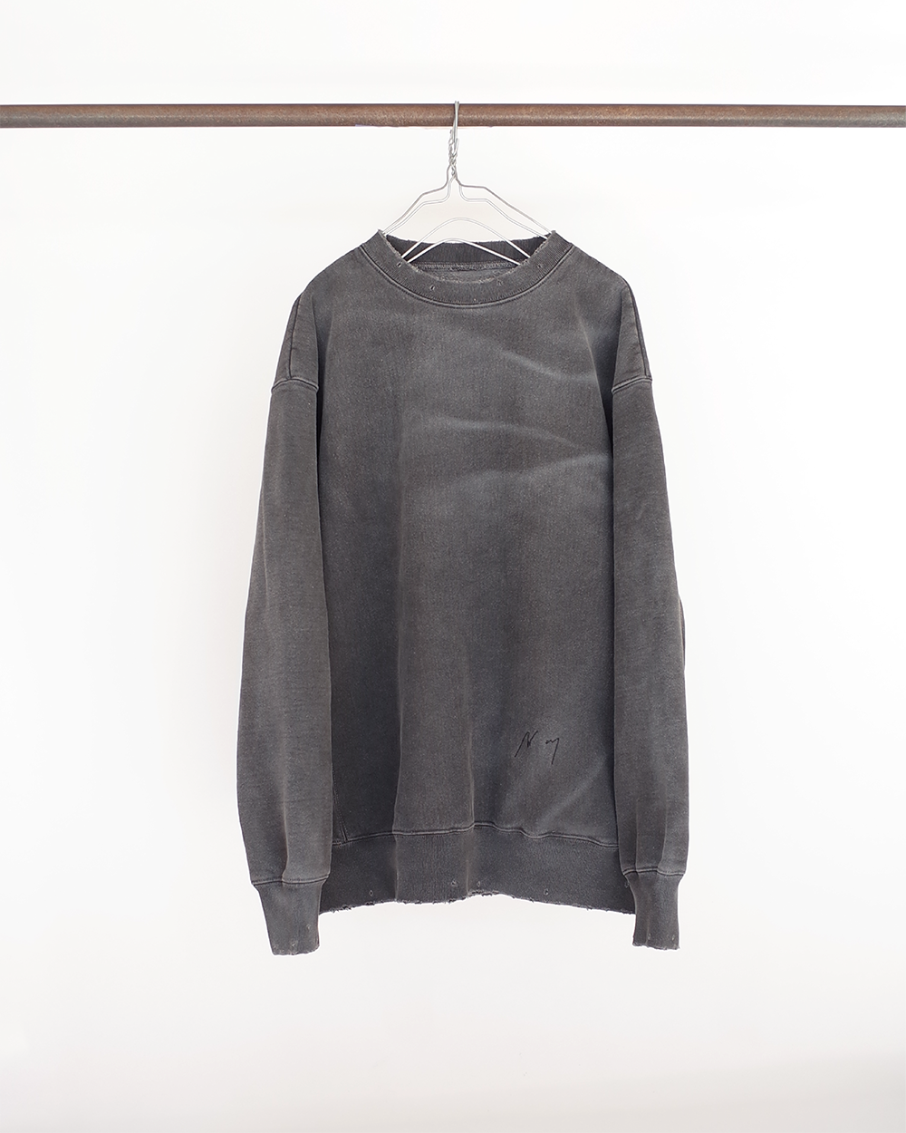 DAMAGE PIGMENT DIE SWEAT SHIRT – ANCELLM