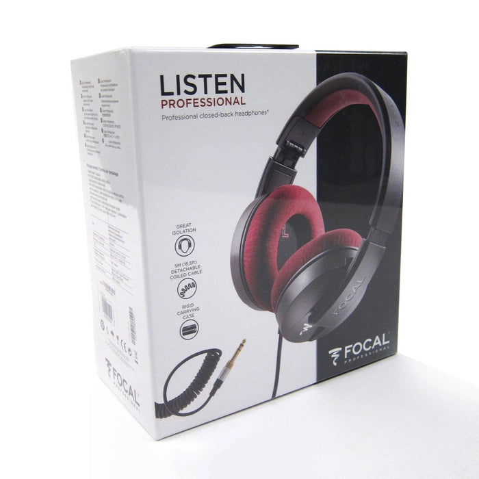 Focal Pro Listen Professional Closed-Back Headphones - Open Box