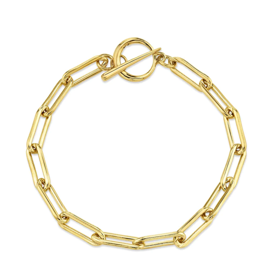 GABRIELA ARTIGAS RECTANGULAR LINK CHAIN BRACELET L6.5