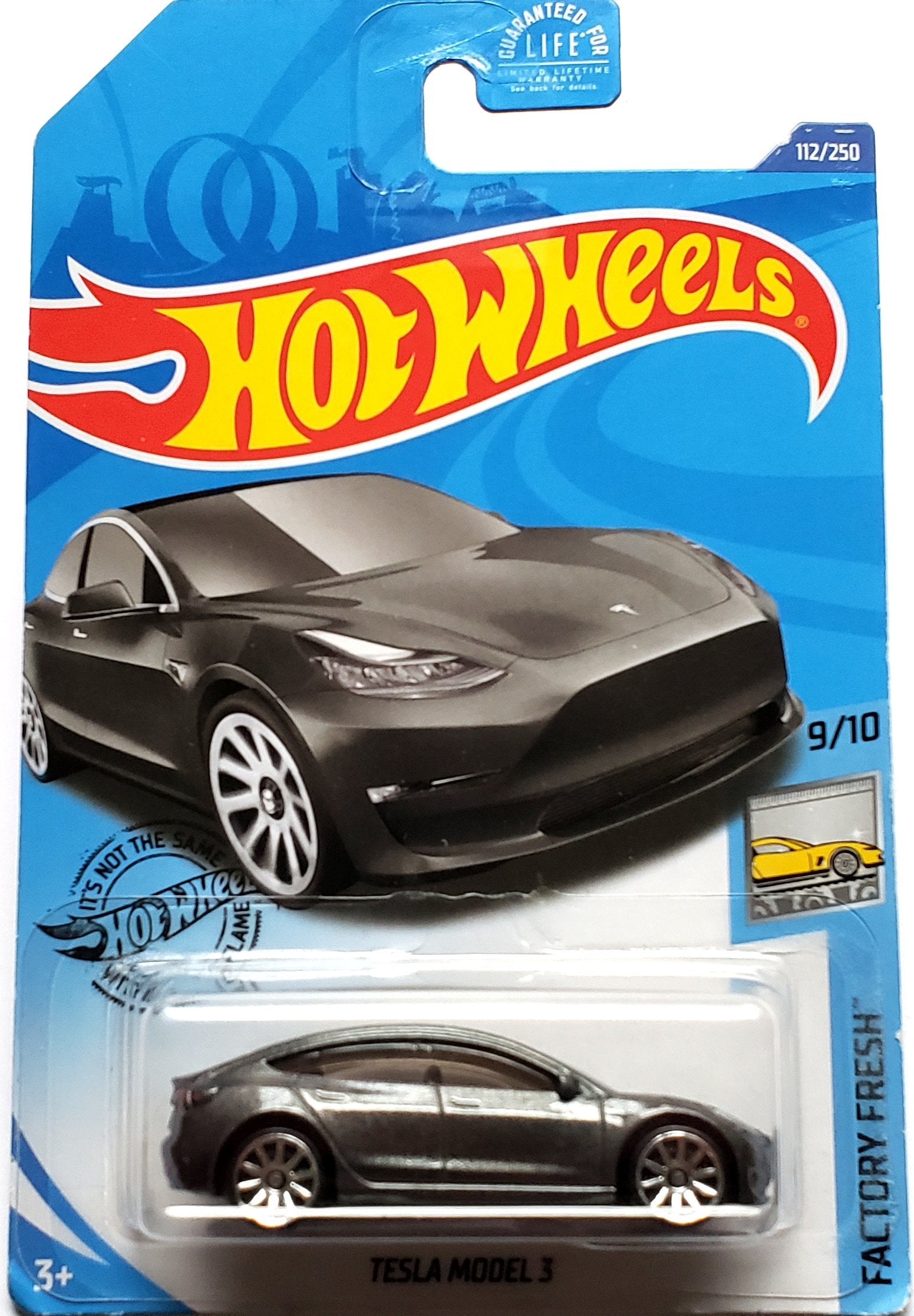 2020 Hot Wheels FACTORY FRESH 9/10 Tesla Model 3 112/250 