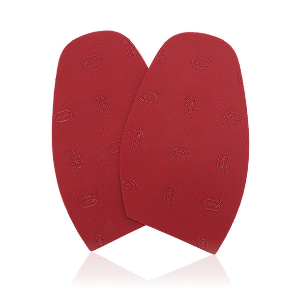 red rubber sole protectors