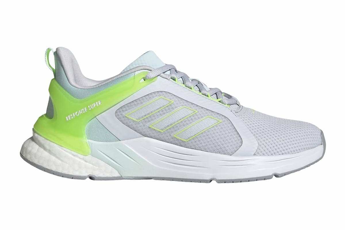 aflivning shuffle Tag ud Shop Adidas Women's Response Super 2.0 Running Shoes (Dark Ash Grey/Cloud  White/Signal Green, Size 7 UK) Online in Australia | Black Swallow
