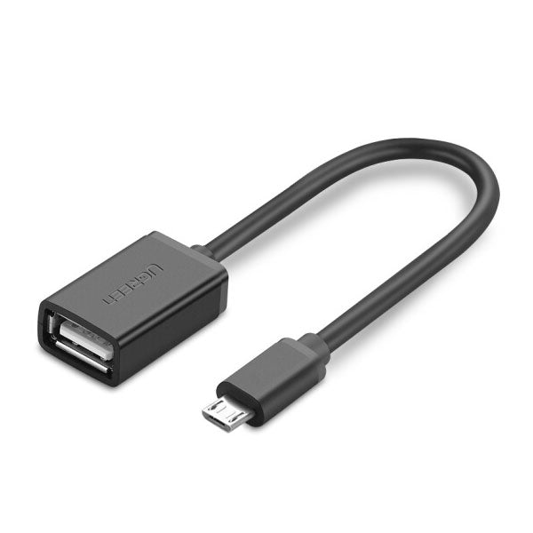 Shop USB 2.0 Female to Micro Male OTG Cable (10396) Online Australia | Black Swallow
