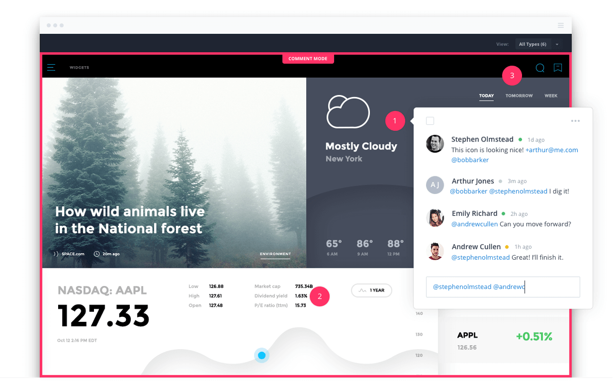 12 free tools for remote developers and designers: InVision comments