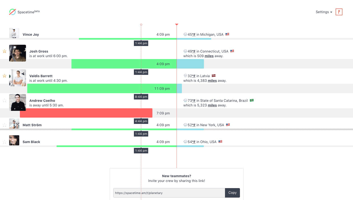 12 free tools for remote developers and designers: Spacetime