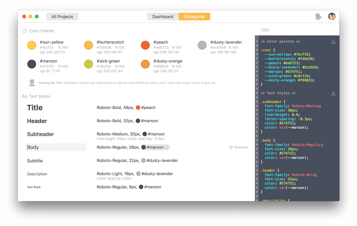 12 free tools for remote developers and designers: Zeplin style