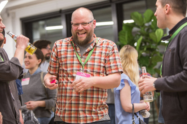 Dribbble and Shopify Team Up April 2015: Dan Laughing