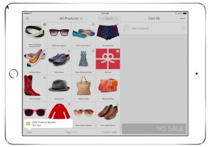 Learn to build apps using Shopify POS App SDK: Add to cart