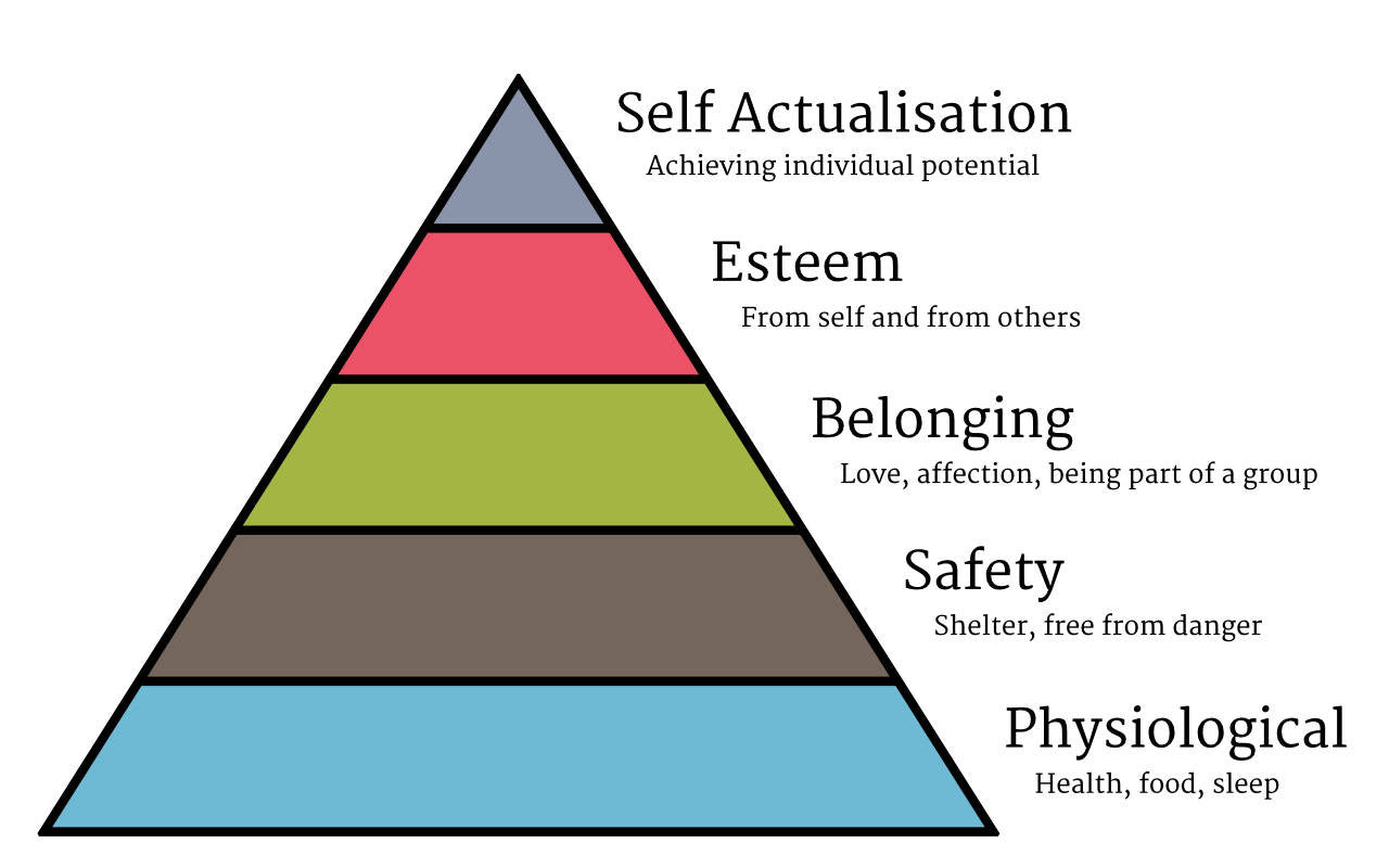 Psychology to shape ecommerce success: Maslow hierarchy of needs