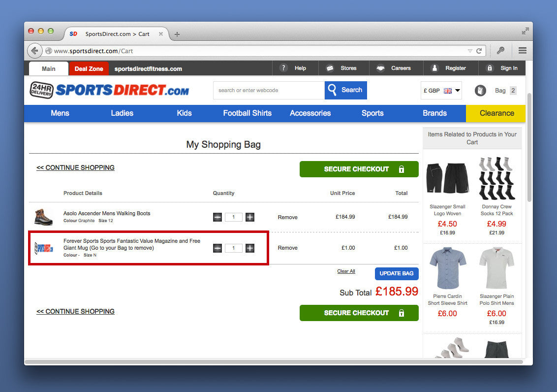 Psychology to shape ecommerce success: Sport direct