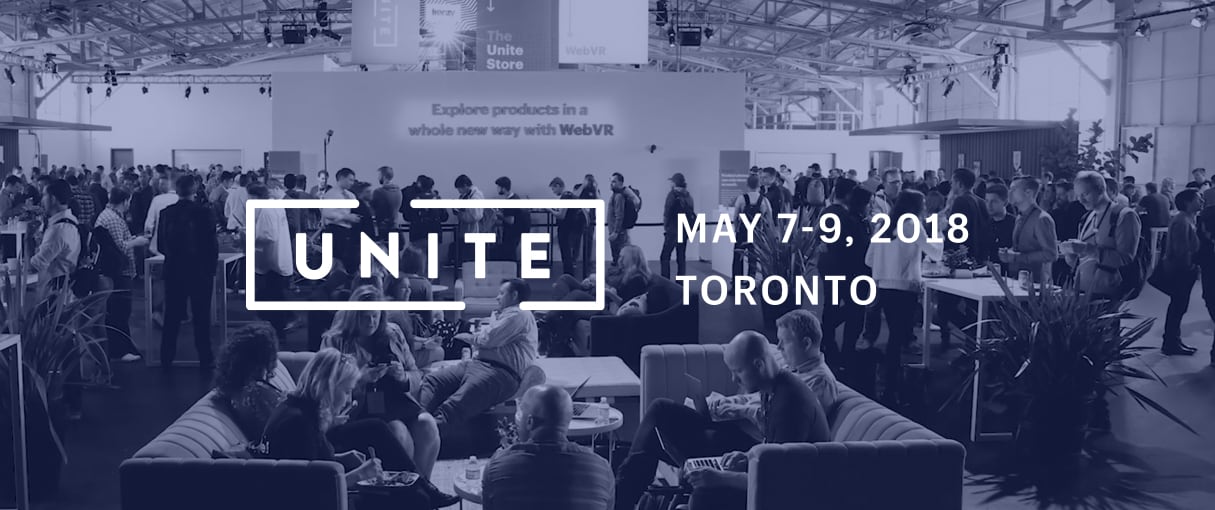 announcing unite 2018