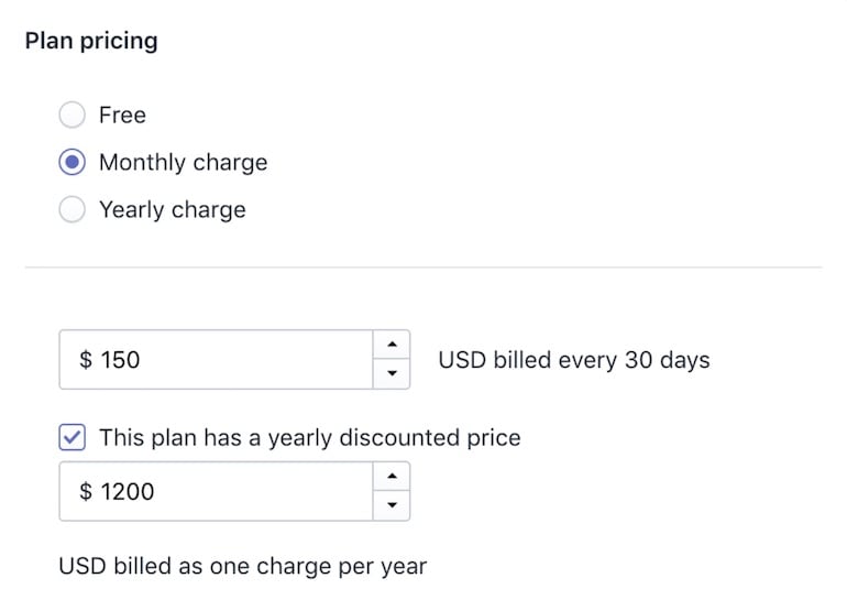 app downloads: pricing