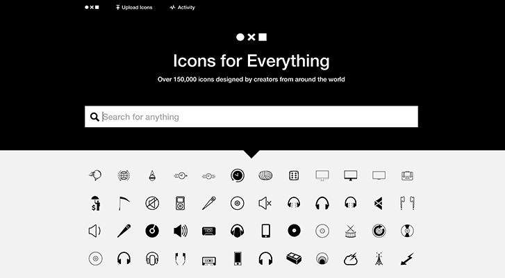 Best resources for downloading icon packs: The Noun Project