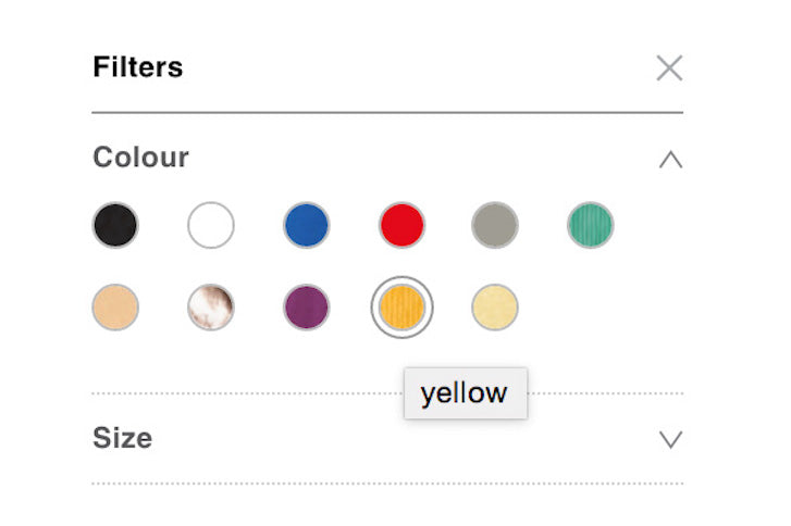 Colour Blindness: Colour Filter Hover