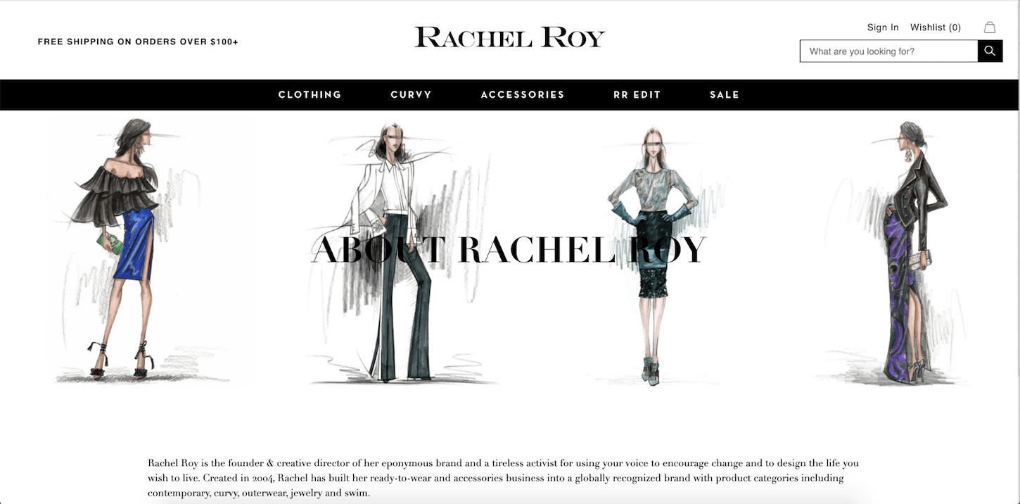 content generation: rachel roy