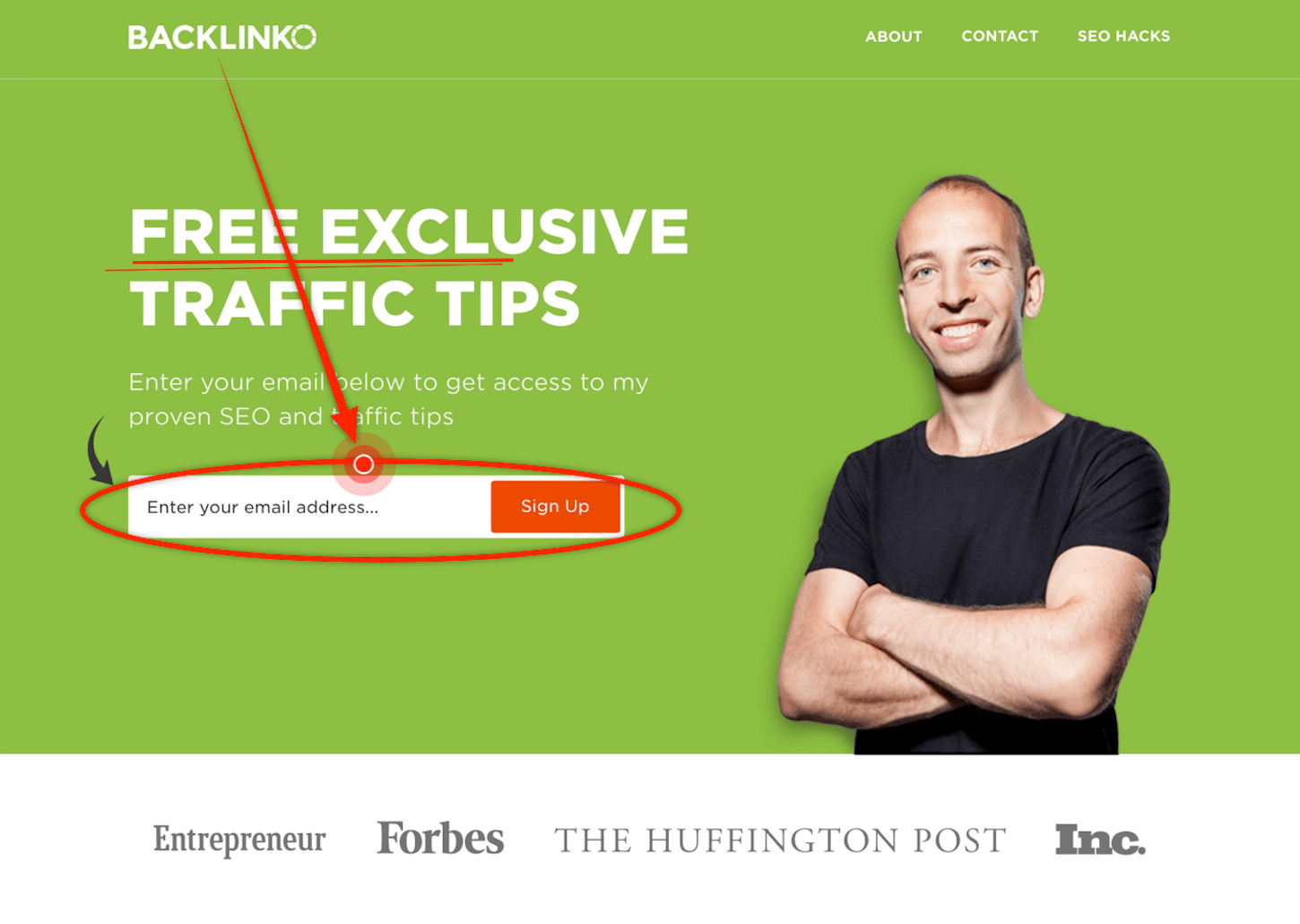 content marketing funnel: backlinko