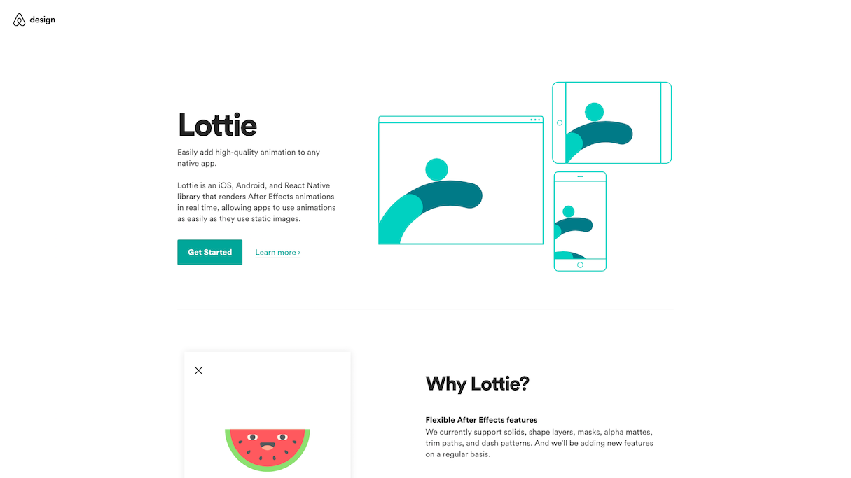 Continual learning in web design and development: Lottie