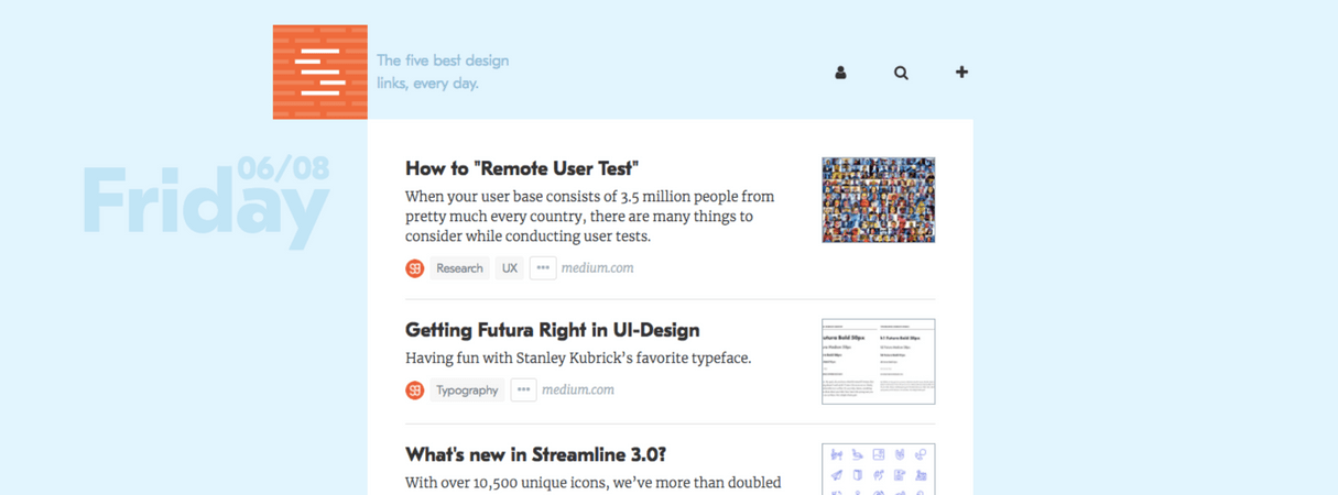 developer newsletter: sidebar