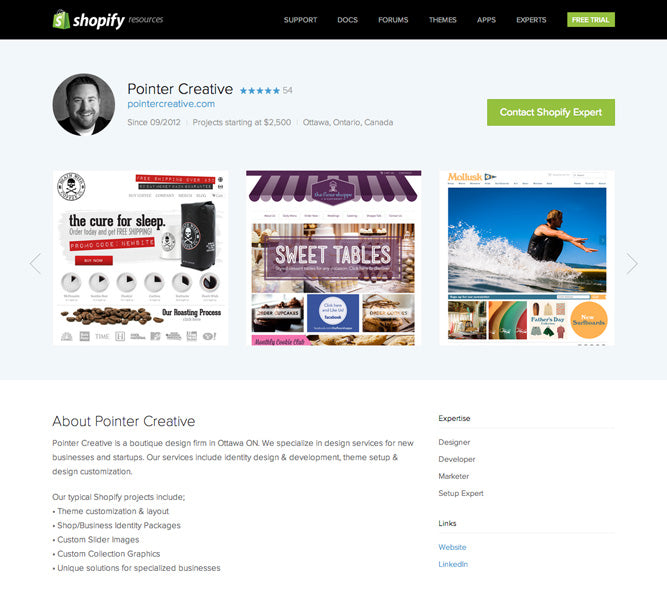 How to attract more clients as a Shopify Partner: Pointer Creative