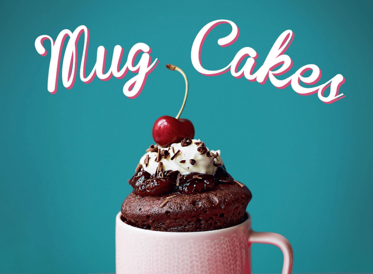 gifts for designers: mug cakes