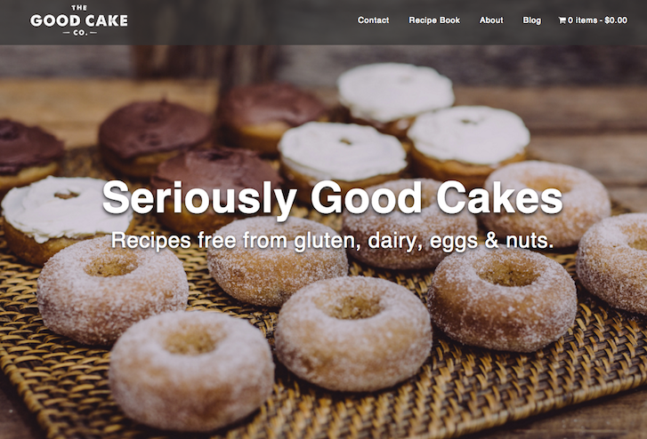 Sell your products online: Cake